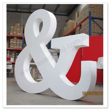 Large Foam Letters - Custom Oversized